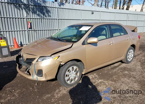 2011 Toyota Corolla Le из США, поврежденный, VIN JTDBU4EE9B9143505